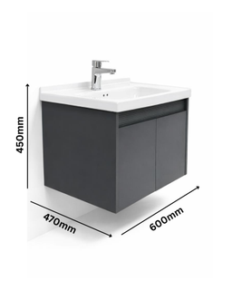 Vanity Model T01-60 SH C view 3