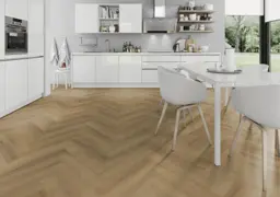 Barley Oak Herringbone view 2