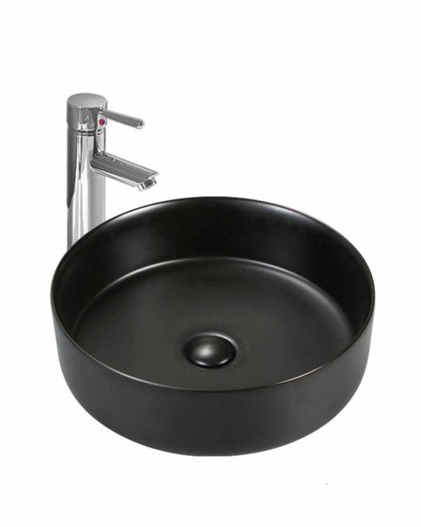 PAINTED ART BASIN 7133 Matte Black
