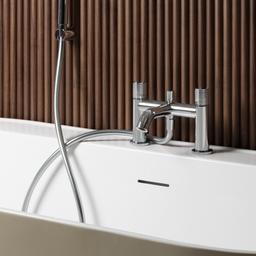 Woodlux Bamboo Walnut Wood Wall Panel 275x15cm view 3