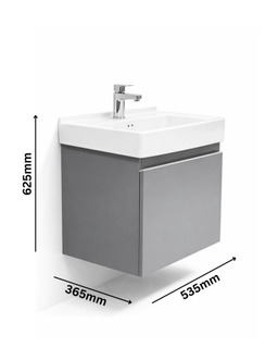 Vanity Model D-03-50MLH C view 3