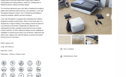 Linen Oak Herringone view 4