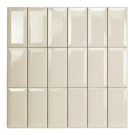 BRILLO BISELADO BEIGE