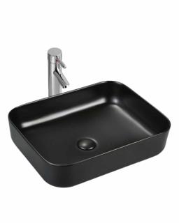 Painted art basin 7088 view 1