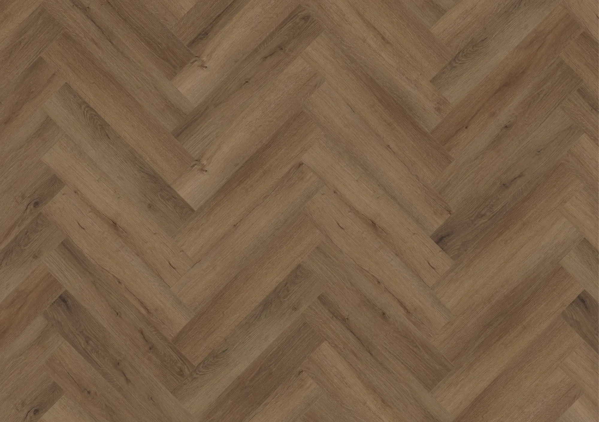 Truffle Oak Herringbone