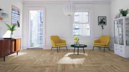 Albany Oak Herringbone view 5