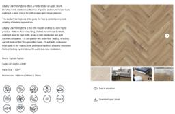 Albany Oak Herringbone view 6