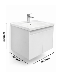 Vanity Model T01-60 W M view 3