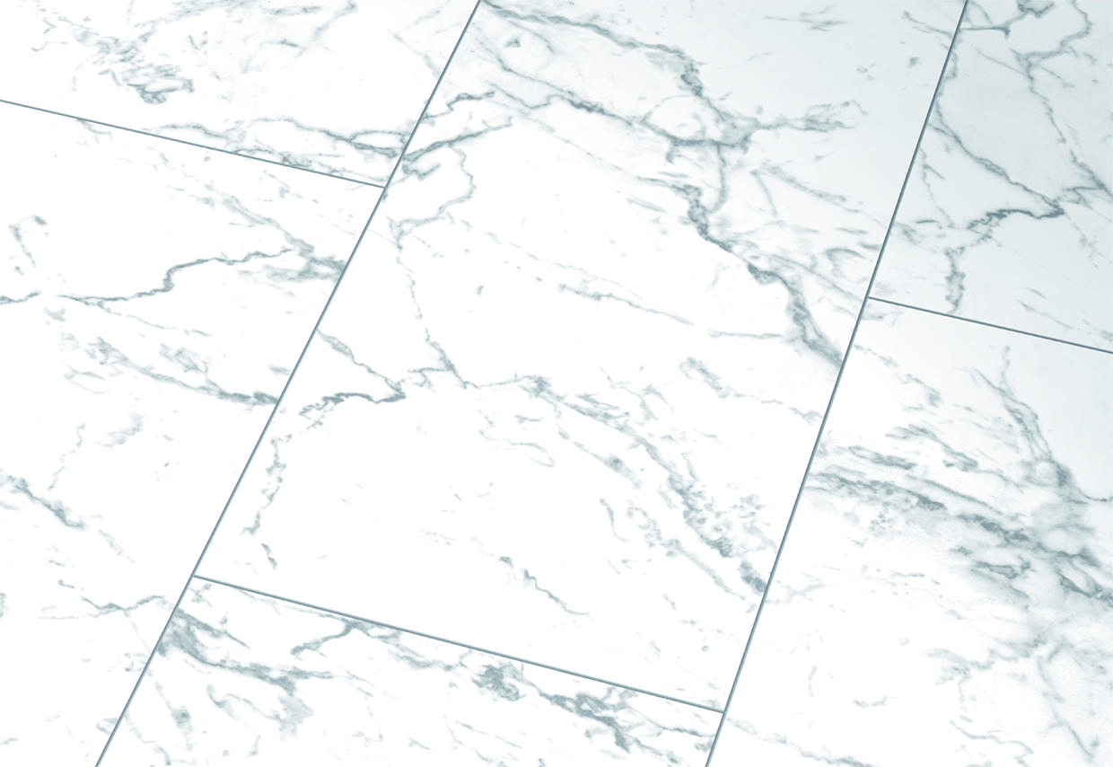 Carrara Marble (tile effect)