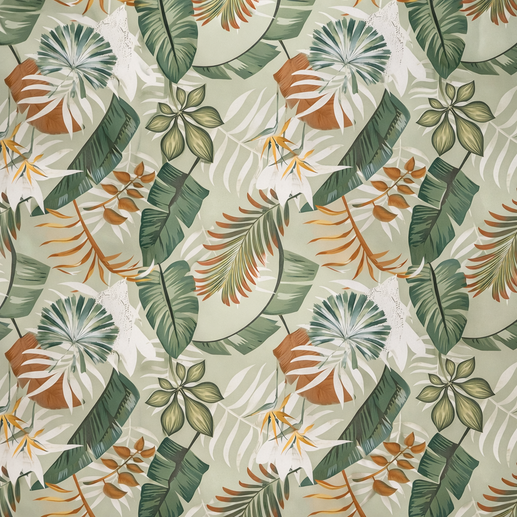 Tropical petal wallpaper tile