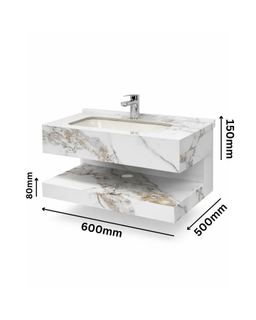 Vanity Model R60-Gold Jade V view 3